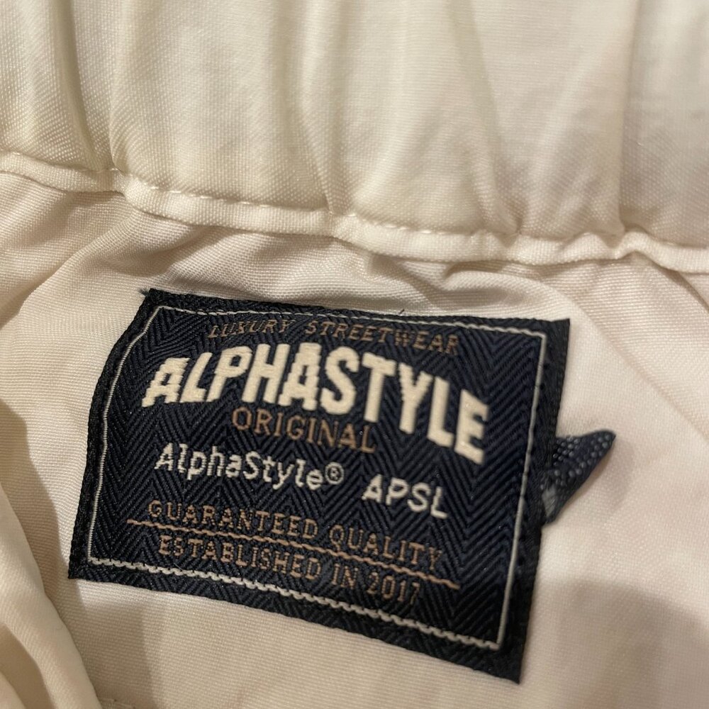 AlphaStyle Patchwork Joggers - image 3